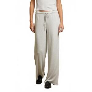 NEW PERFECTWHITETEE women's maddie brushed waffle drawstring pant in ash